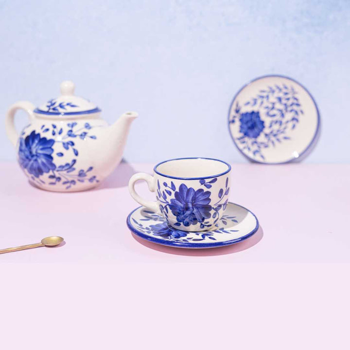 Sanaah 11pc Ceramic Tea Set Amalfiee Ceramics