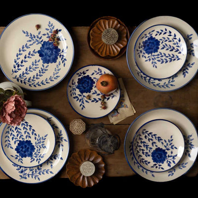 Sanaah 12pc Ceramic Dinner Set Amalfiee Ceramics
