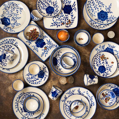 Sanaah 54pc Ceramic Dinner Set Amalfiee Ceramics