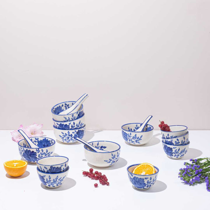Sanaah 54pc Ceramic Dinner Set Amalfiee Ceramics