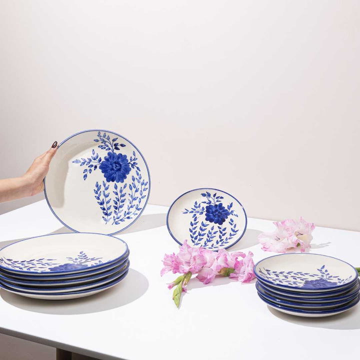 Sanaah 54pc Ceramic Dinner Set Amalfiee Ceramics