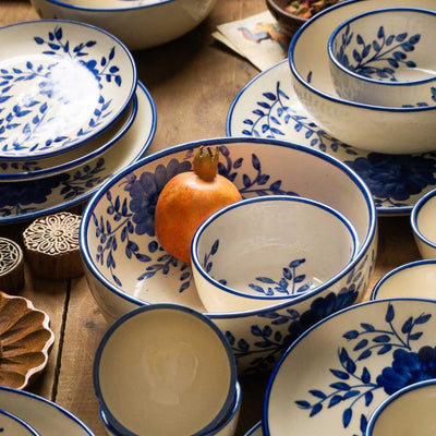 Sanaah 7" Ceramic Serving Bowl Amalfiee Ceramics