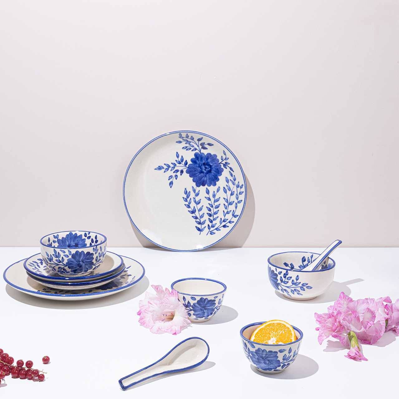 Sanaah 8pc Ceramics Dinner Set for 4 Amalfiee Ceramics