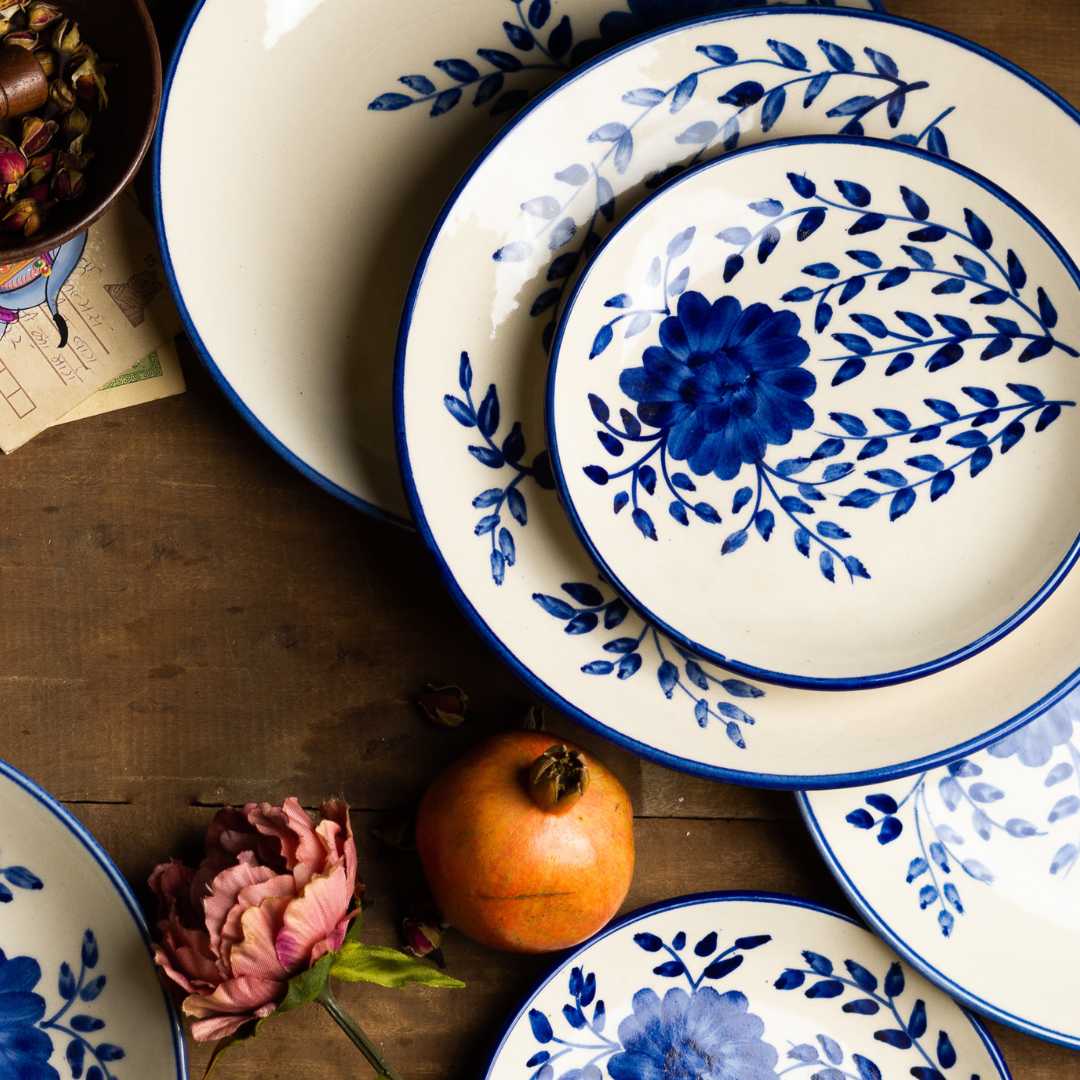 Sanaah Ceramic Dinner Plates Set of 2 Amalfiee Ceramics