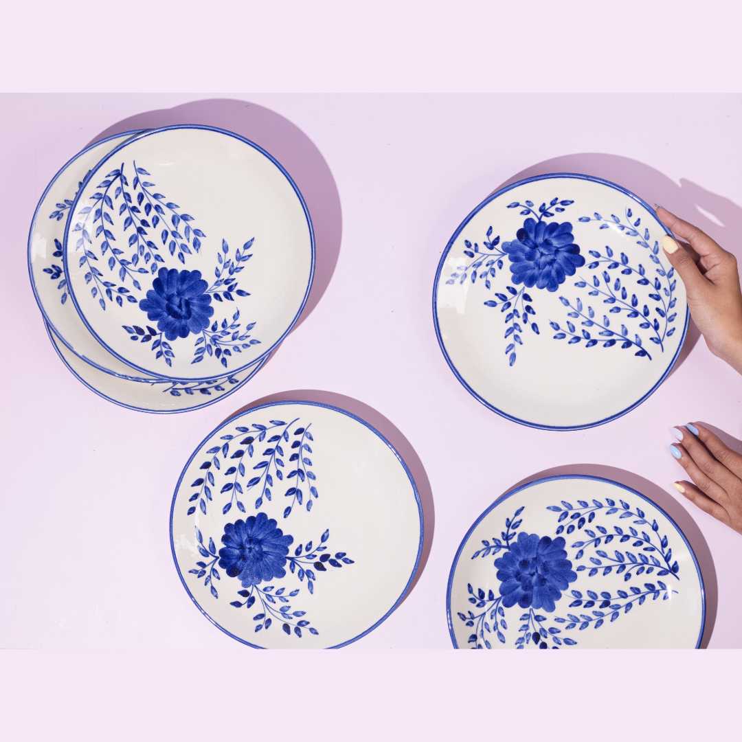 Sanaah Ceramic Dinner Plates Set of 6 Amalfiee Ceramics