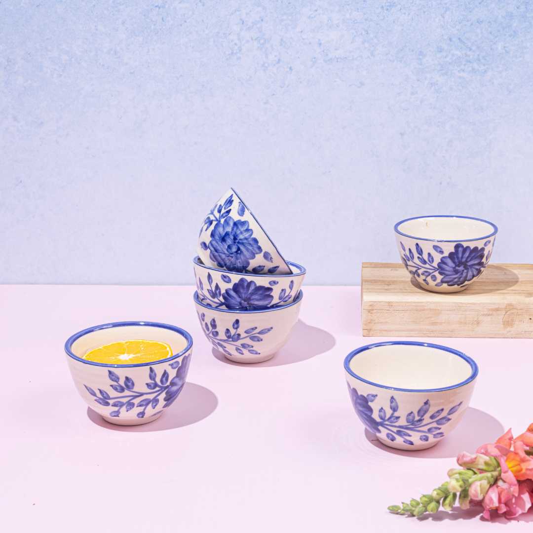 Sanaah Ceramic Portion Bowls  (Set of 6) Amalfiee Ceramics
