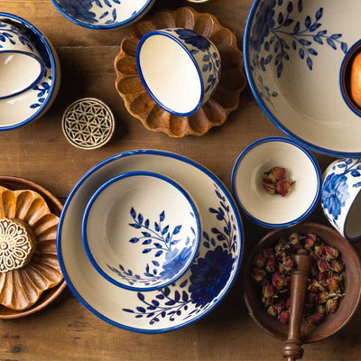 Sanaah Ceramic Soup Bowls (Set of 6) Amalfiee Ceramics