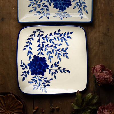 Sanaah Ceramic Square Platter Amalfiee Ceramics