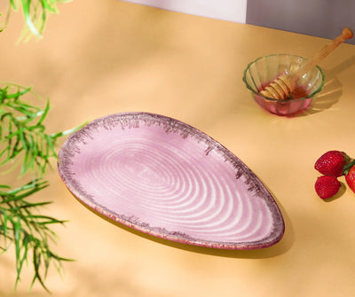 Sarvottam 11" Ceramic Oval Platter Amalfiee Ceramics