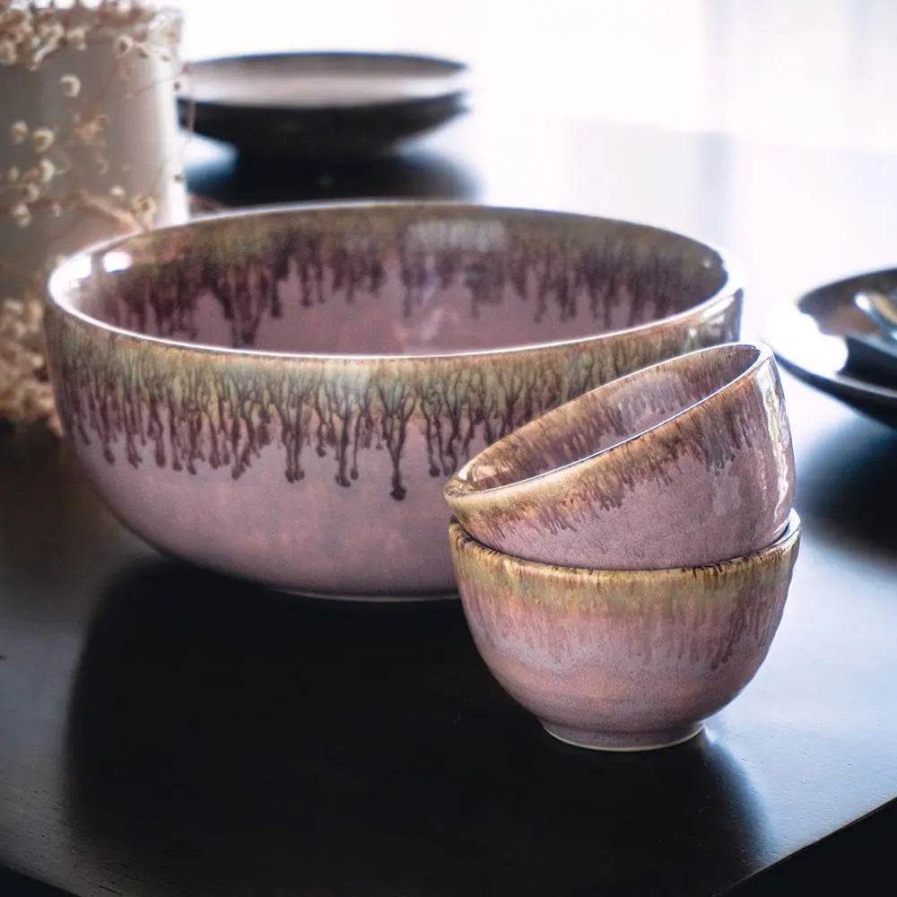 Sarvottam Ceramic Big Bowl Set of 3 Amalfiee_Ceramics
