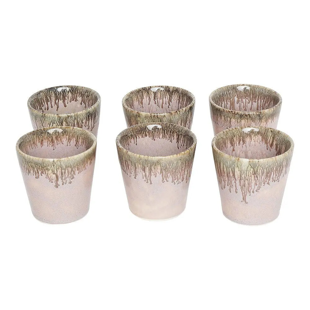 Sarvottam Ceramic Drinking Glass Set of 6 Amalfiee_Ceramics