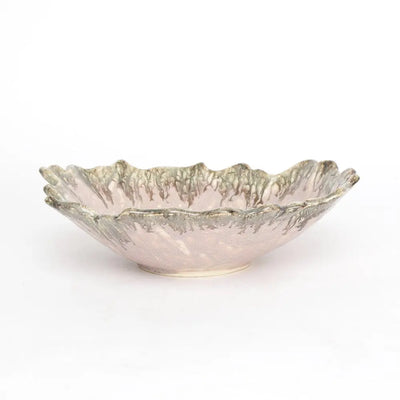 Sarvottam Ceramic Leaf Serving Bowl Amalfiee_Ceramics