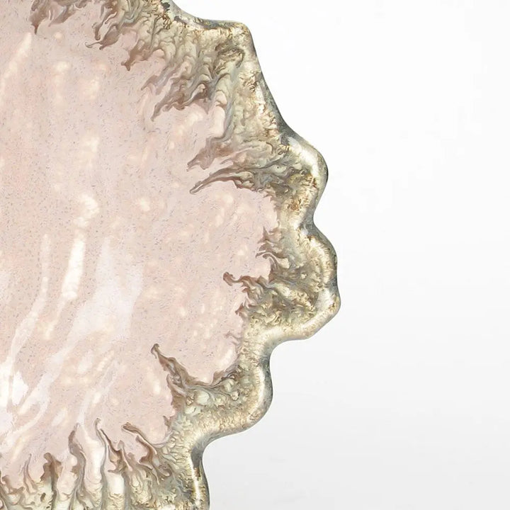 Sarvottam Ceramic Leaf Serving Bowl Amalfiee_Ceramics