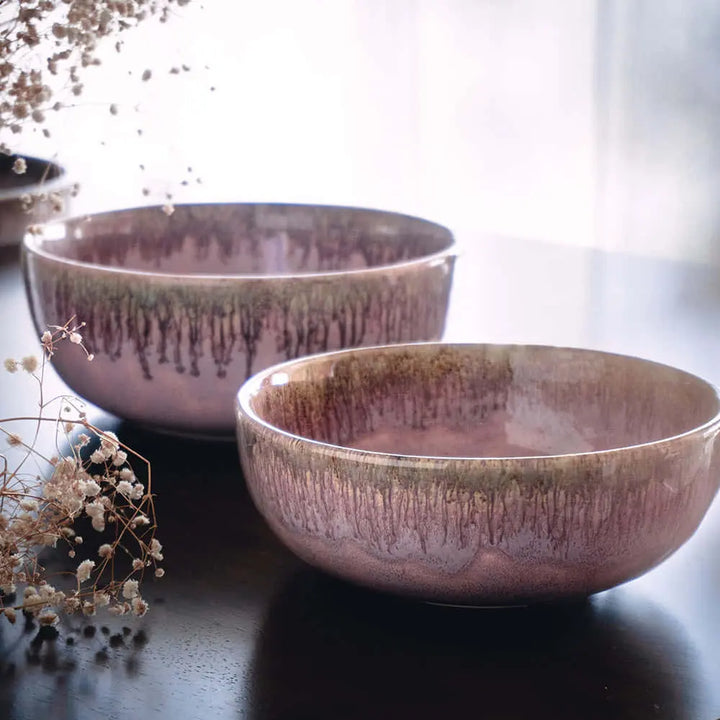 Sarvottam Ceramics Round Serving Bowls Amalfiee_Ceramics