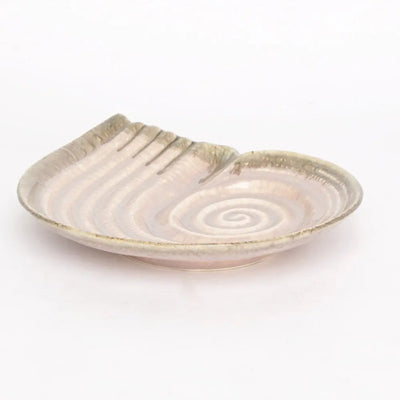 Sarvottam Ceramics Serving Shell Platter Amalfiee_Ceramics