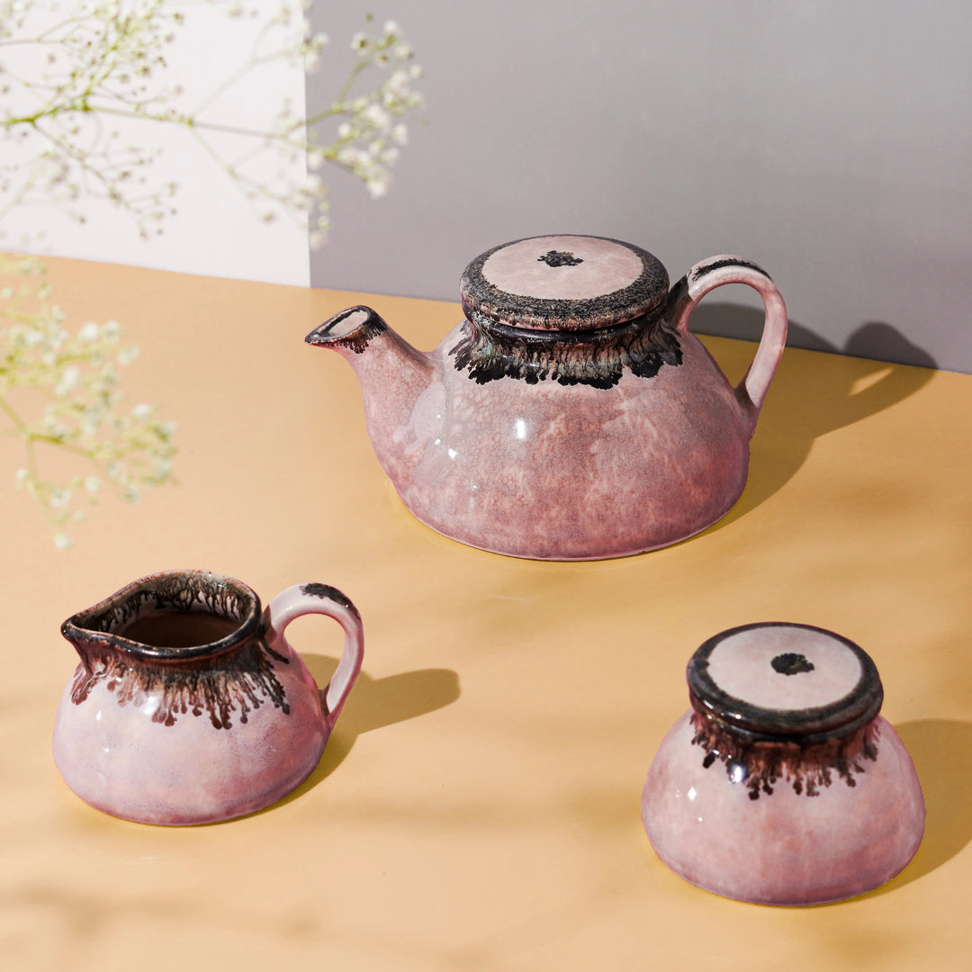 Sarvottam Ceramics Tea Set 15pcs Amalfiee Ceramics