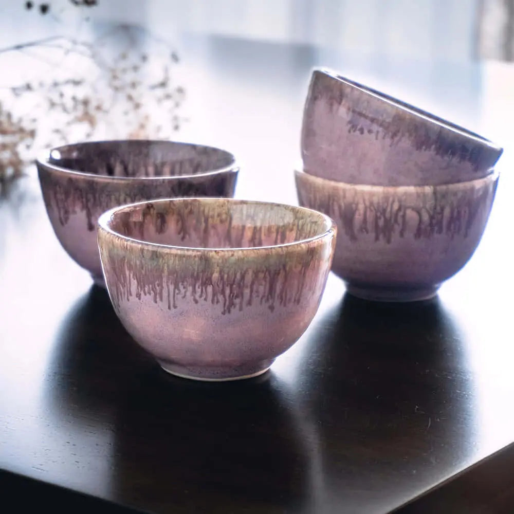Sarvottam Handmade Ceramics Portion Bowls Set of 4 Amalfiee_Ceramics
