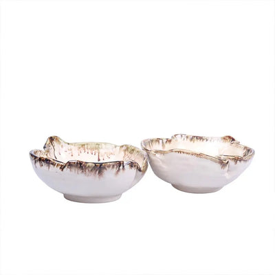 Shwet Artistic Yogurt Bowl Set 2 Amalfiee_Ceramics