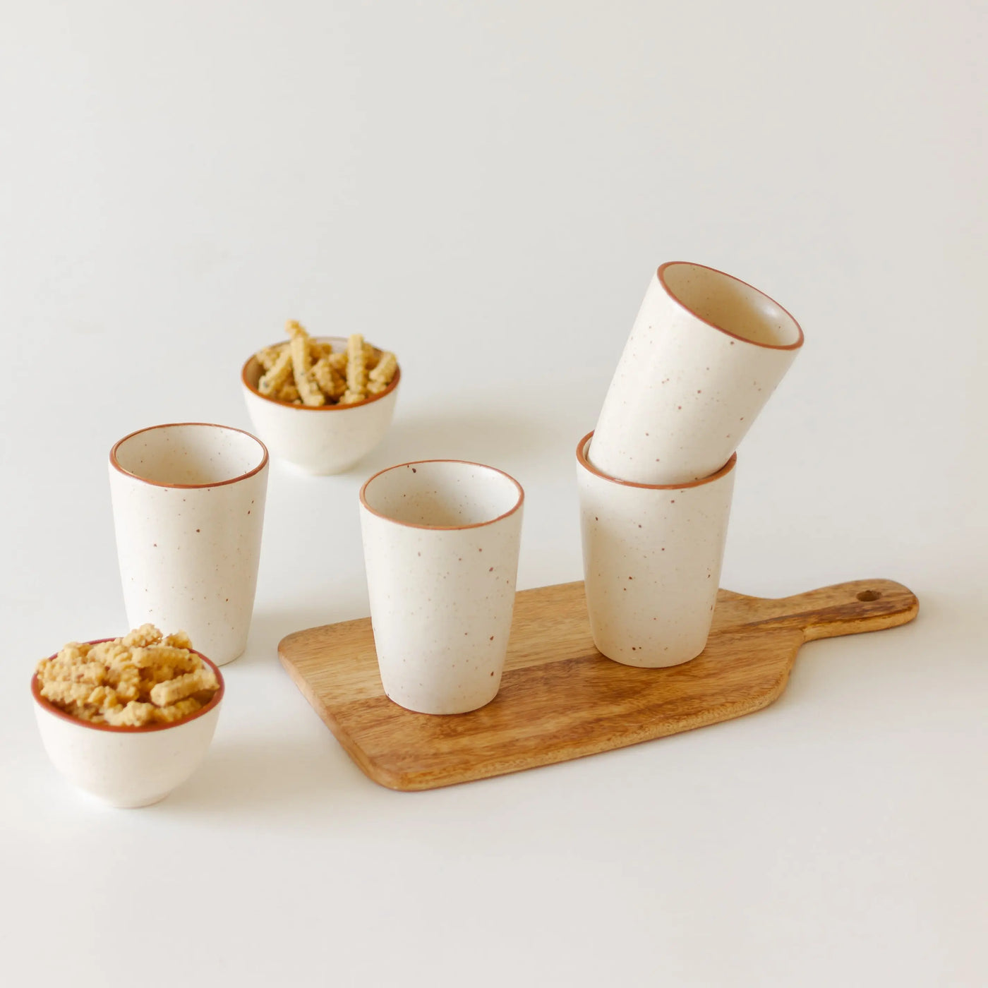 Shwet Ceramic Snack Break Set Amalfiee Ceramics