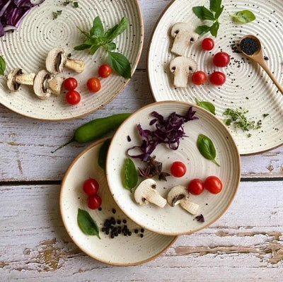 Shwet Handmade Ceramic Dinner Plates Amalfiee_Ceramics