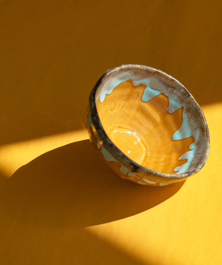 Snow Melt Textured Ceramic Soup Bowl Amalfiee_Ceramics