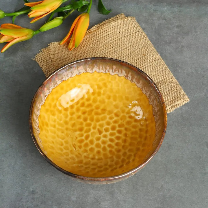 Swarn Handmade Ceramic Serving Bowl Set of 2 Amalfiee_Ceramics