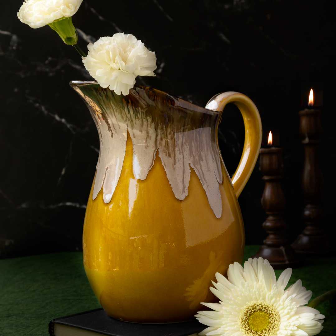 Swarn Handmade Exclusive Ceramic Jug Amalfiee Ceramics