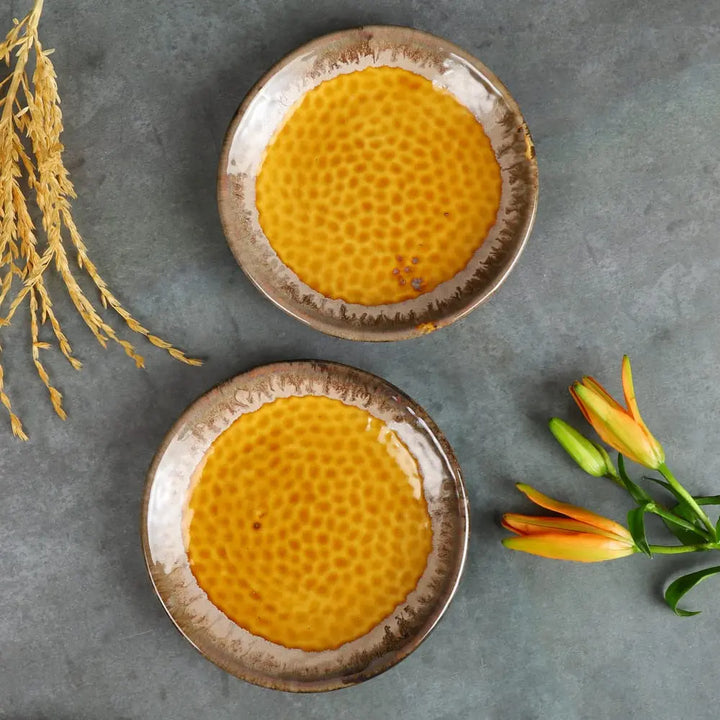 Swarn Handmade Premium Ceramic Dinner Set (28pcs) Amalfiee_Ceramics