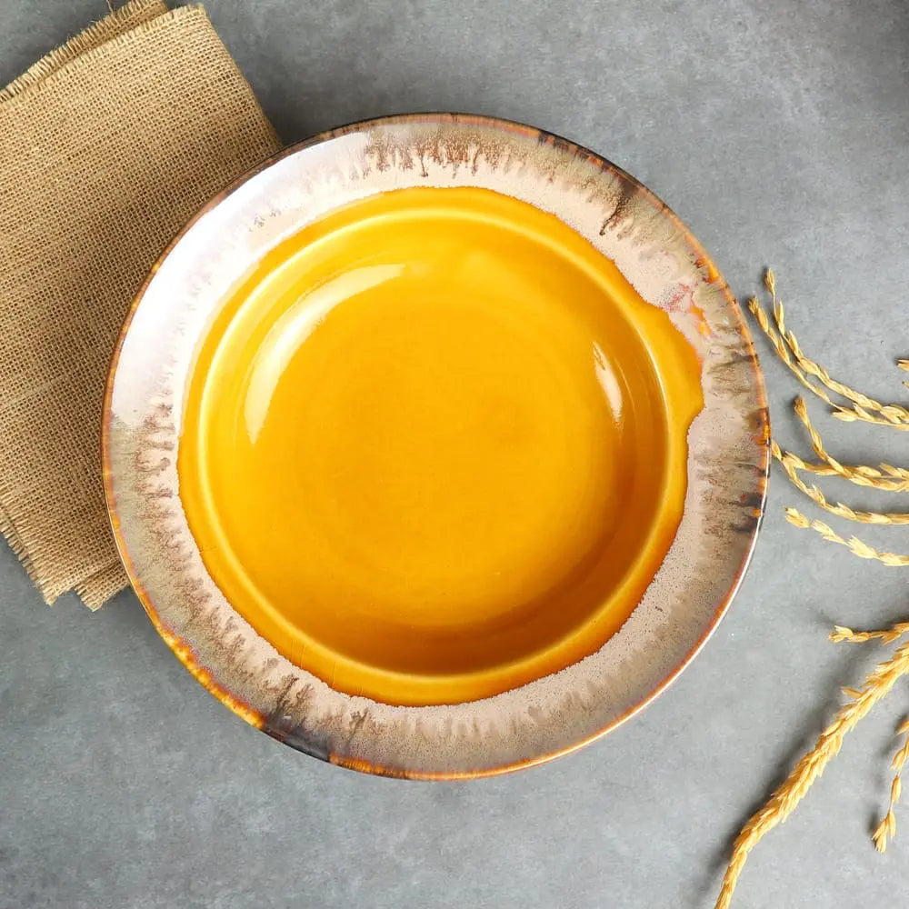 Swarn Handmade Premium Ceramic Dinner Set (28pcs) Amalfiee_Ceramics