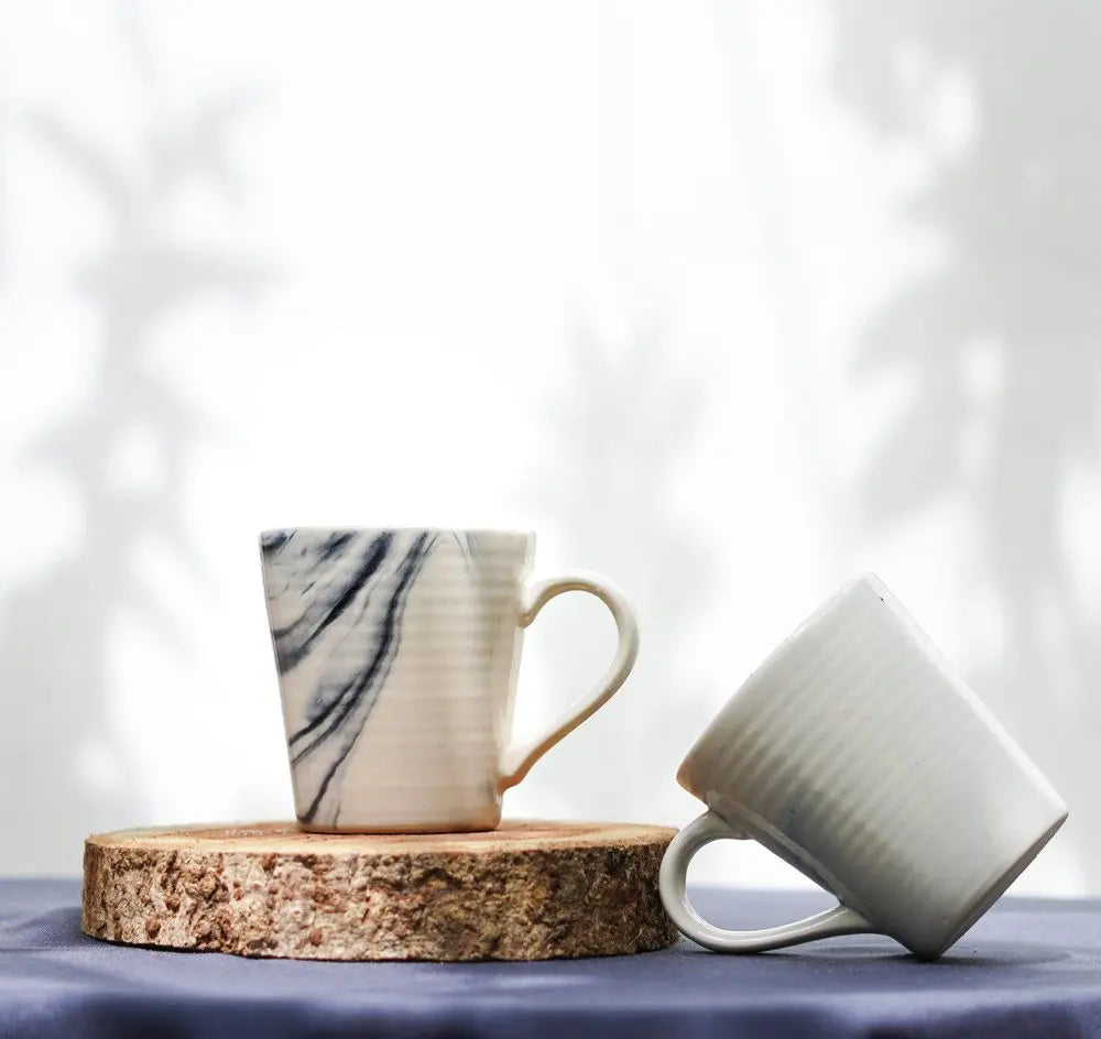Syaahee Ceramic Coffee Mugs (Set of 2) Amalfiee_Ceramics