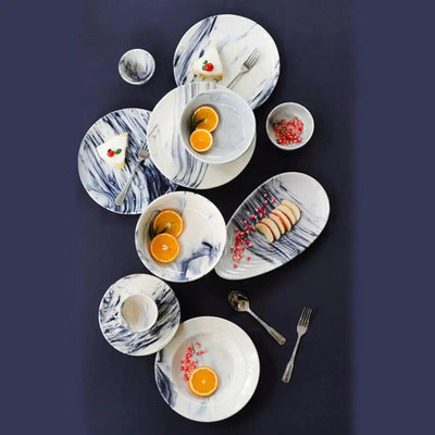 Syaahee Ceramic Dinner Set of 12 Amalfiee_Ceramics