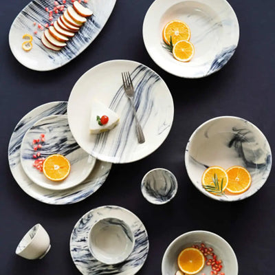 Syaahee Ceramic Dinner Set of 28 Amalfiee_Ceramics