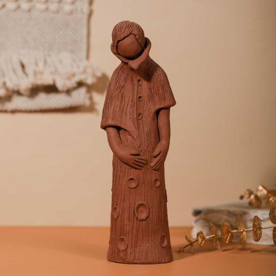 Terracotta Handmade Artistic Lady Sculpture Amalfiee_Ceramics