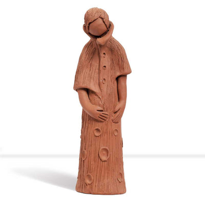 Terracotta Handmade Artistic Lady Sculpture Amalfiee_Ceramics