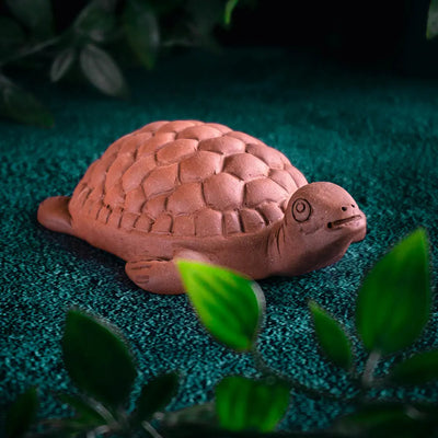 Terracotta Small Décor Turtle Amalfiee_Ceramics