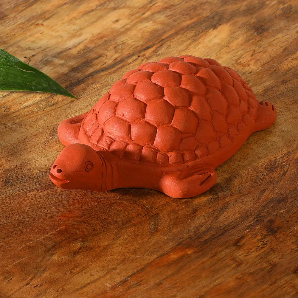 Terracotta Small Décor Turtle Amalfiee_Ceramics