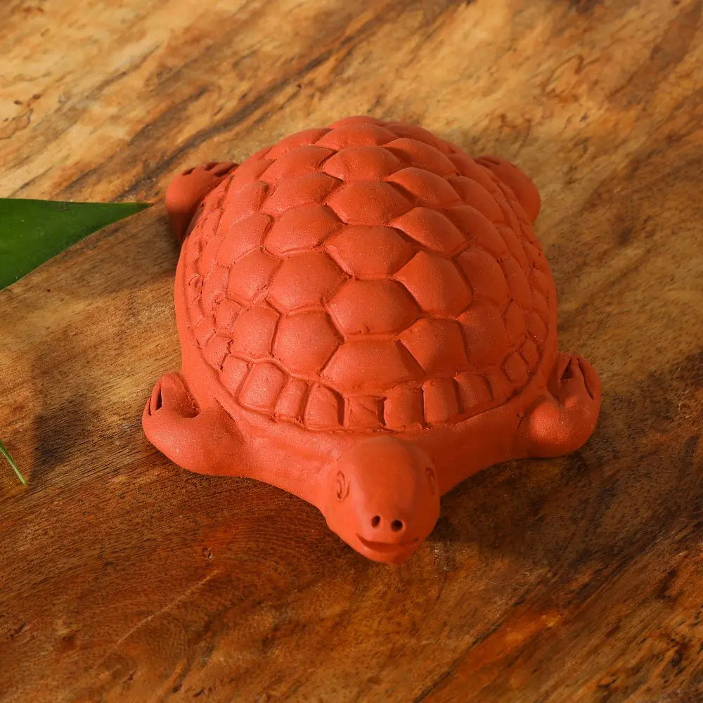 Terracotta Small Décor Turtle Amalfiee_Ceramics