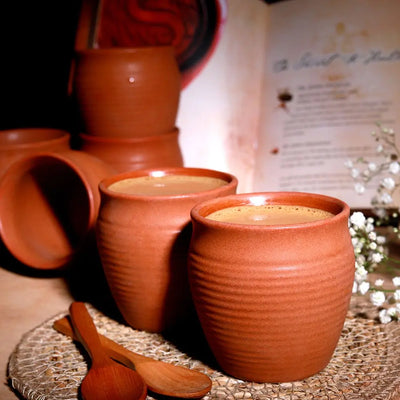 Terracotta Tea Kulhad Amalfiee_Ceramics