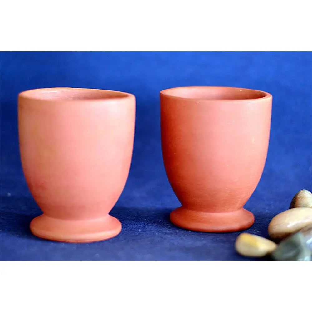 Terracotta Wine Glass Set of 4 Amalfiee_Ceramics