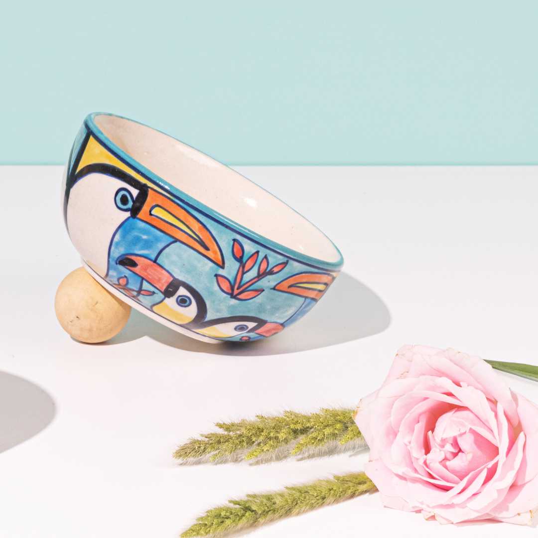 Tropical Bay Ceramic Portion Bowls Amalfiee Ceramics