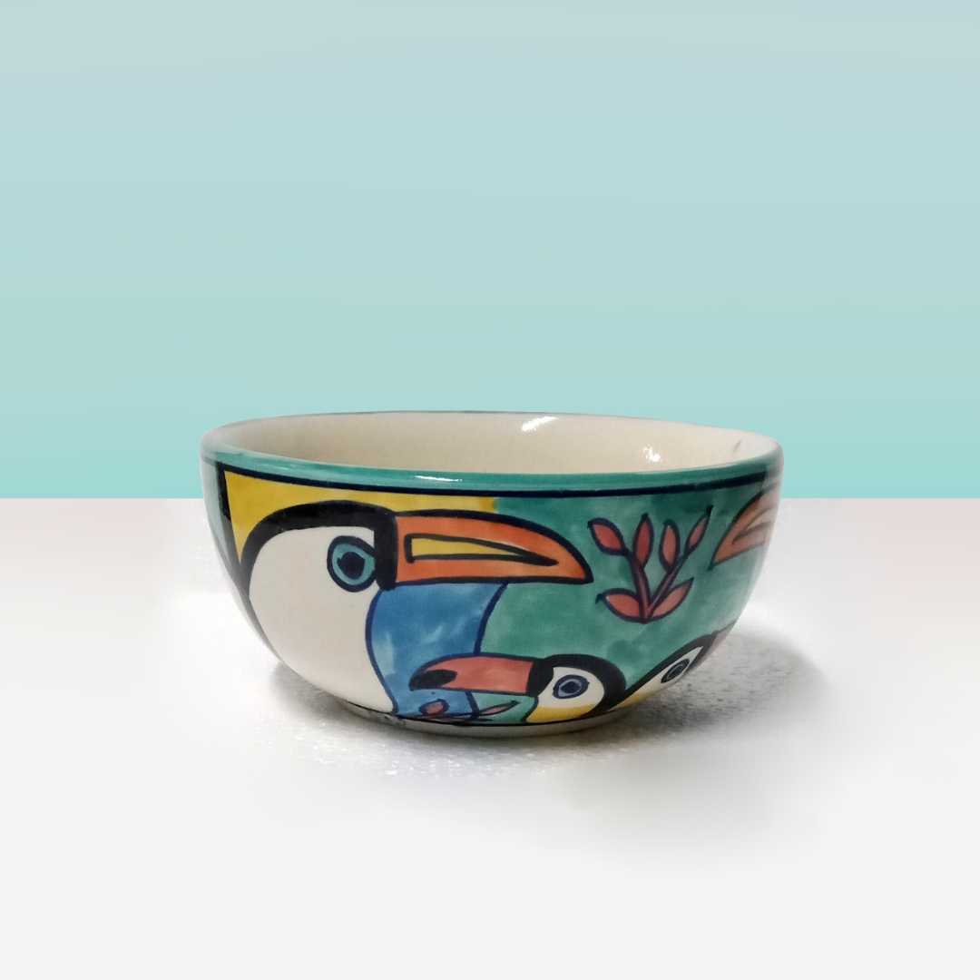 Tropical Bay Ceramic Portion Bowls Set of 6 Amalfiee Ceramics