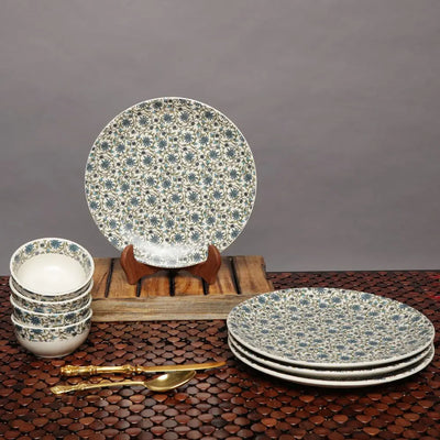 Turkish Handmade 8 pc Ceramic Dinner set Amalfiee_Ceramics