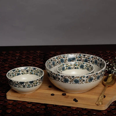 Turkish Handmade Bowl Set of 3 Amalfiee_Ceramics