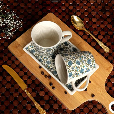 Turkish Handmade Ceramic Coffee Break Set Amalfiee_Ceramics