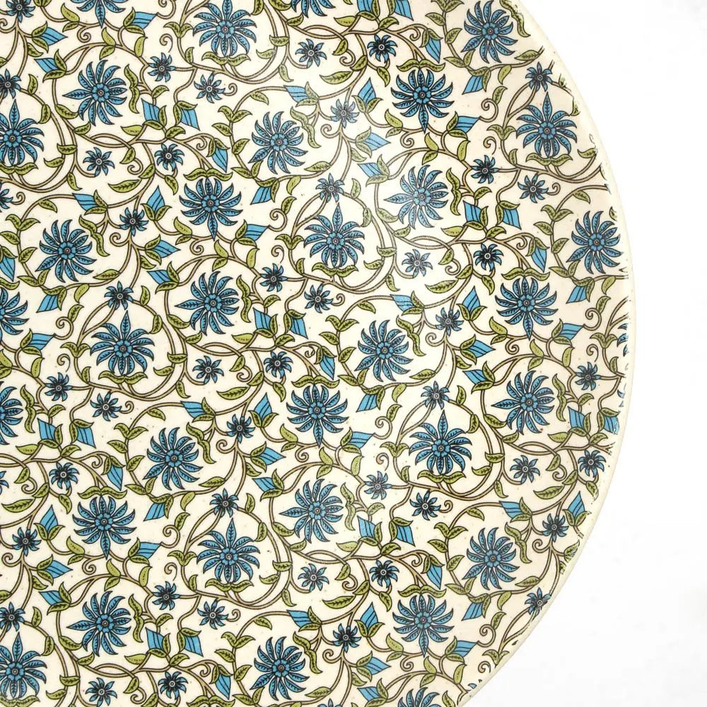 Turkish Handmade Ceramic Quarter Plates Amalfiee_Ceramics