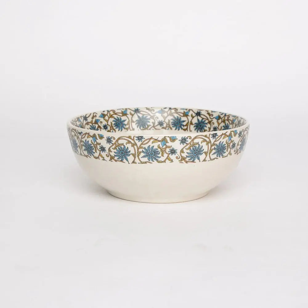 Turkish Handmade Ceramic Serving Bowl Set Amalfiee_Ceramics