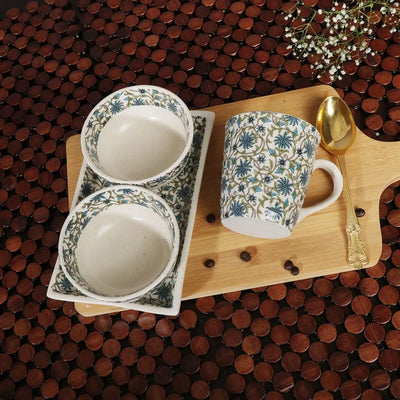 Turkish Handmade Ceramic Snack Set Amalfiee_Ceramics