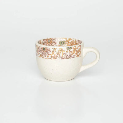 Turkish Print Ceramic Cup & Saucer Amalfiee_Ceramics