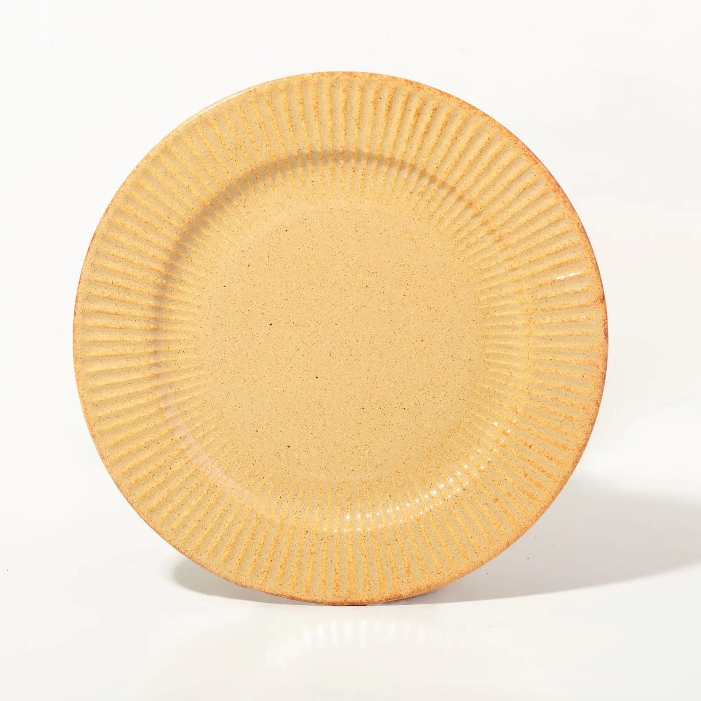 Utkarisht Ceramic Salad Plates with Golden Rimmed Edges Amalfiee_Ceramics