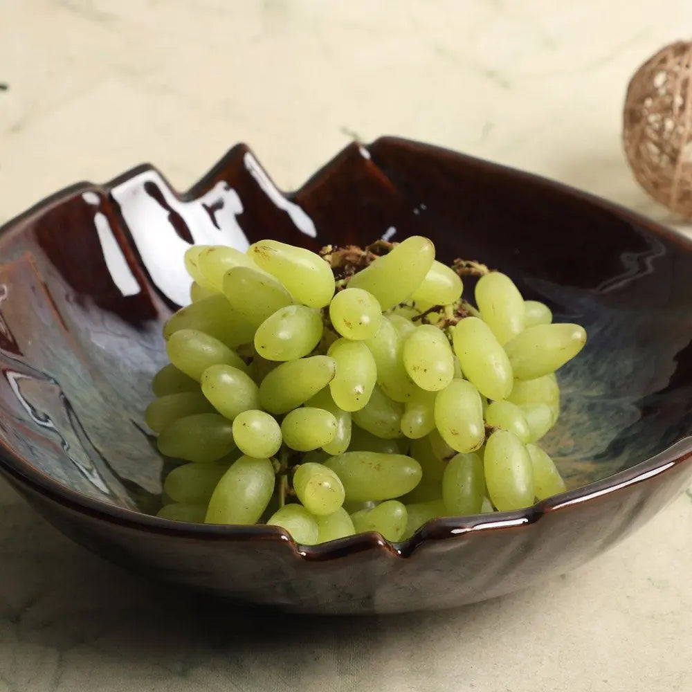Vriksh Artistic Ceramic Serving Bowl Amalfiee_Ceramics